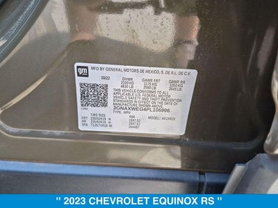 2023 Chevrolet Equinox RS