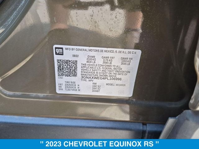 2023 Chevrolet Equinox RS