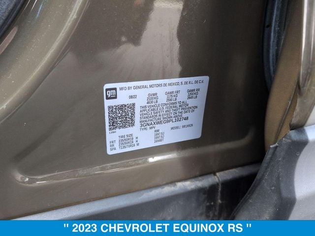 2023 Chevrolet Equinox RS