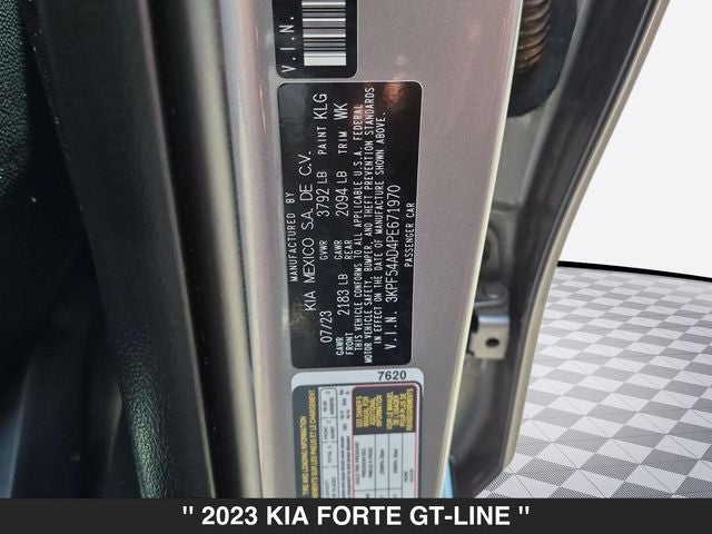 2023 Kia Forte GT-Line