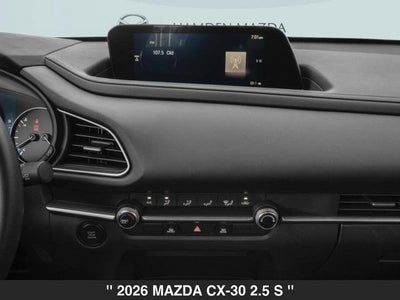 2026 Mazda CX-30 2.5 S AWD