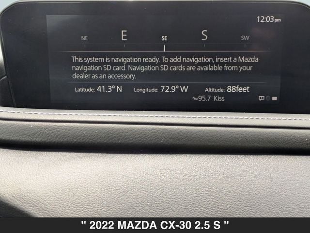 2022 Mazda MAZDA CX-30 2.5 S