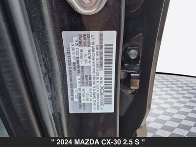 2024 Mazda CX-30 2.5 S