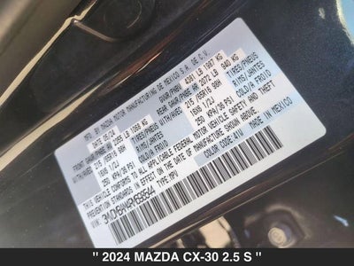 2024 Mazda CX-30 2.5 S