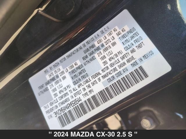 2024 Mazda CX-30 2.5 S