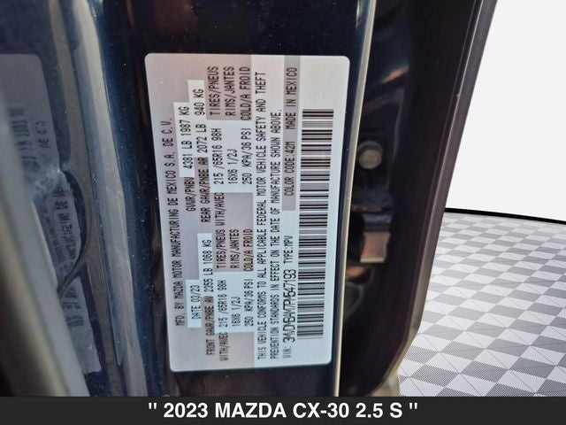 2023 Mazda CX-30 2.5 S