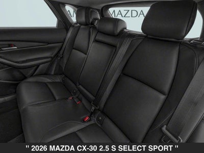 2026 Mazda CX-30 2.5 S Select Sport AWD
