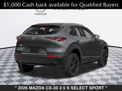 2026 Mazda CX-30 2.5 S Select Sport