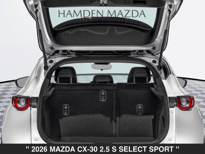 2026 Mazda CX-30 2.5 S Select Sport AWD