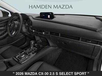 2026 Mazda CX-30 2.5 S Select Sport AWD