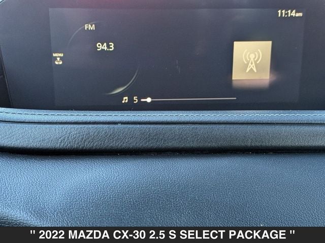 2022 Mazda CX-30 2.5 S Select Package