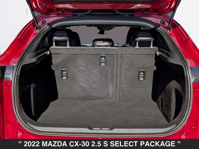 2022 Mazda CX-30 2.5 S Select Package