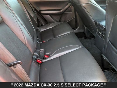 2022 Mazda CX-30 2.5 S Select Package