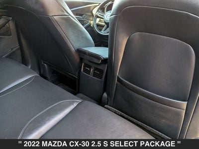 2022 Mazda CX-30 2.5 S Select Package