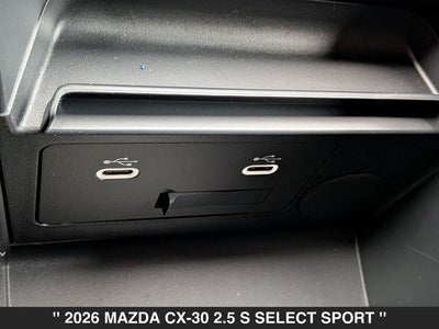 2026 Mazda CX-30 2.5 S Select Sport