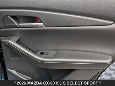 2026 Mazda CX-30 2.5 S Select Sport