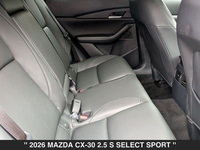 2026 Mazda CX-30 2.5 S Select Sport