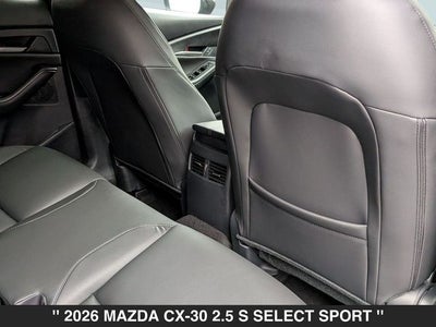 2026 Mazda CX-30 2.5 S Select Sport