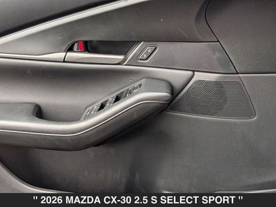 2026 Mazda CX-30 2.5 S Select Sport AWD