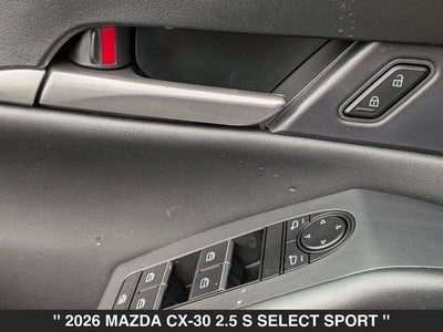 2026 Mazda CX-30 2.5 S Select Sport AWD