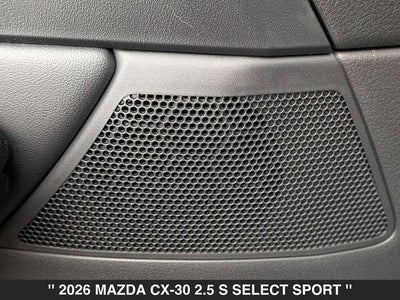 2026 Mazda CX-30 2.5 S Select Sport AWD
