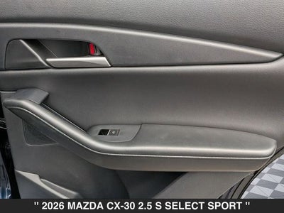 2026 Mazda CX-30 2.5 S Select Sport AWD