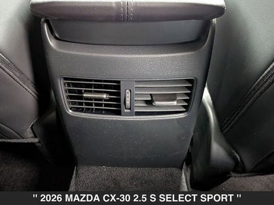 2026 Mazda CX-30 2.5 S Select Sport AWD