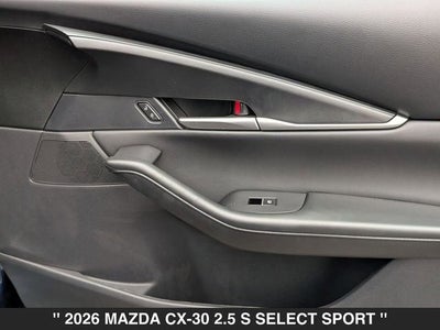 2026 Mazda CX-30 2.5 S Select Sport AWD