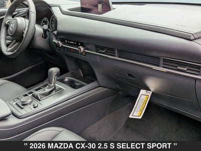 2026 Mazda CX-30 2.5 S Select Sport AWD