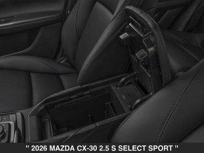 2026 Mazda CX-30 2.5 S Select Sport AWD