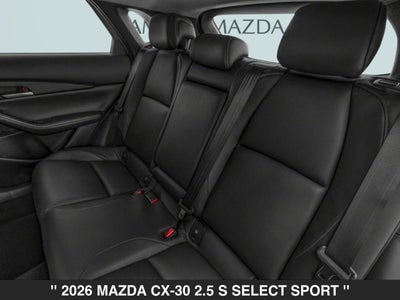 2026 Mazda CX-30 2.5 S Select Sport AWD