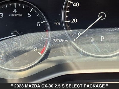 2023 Mazda CX-30 2.5 S Select Package