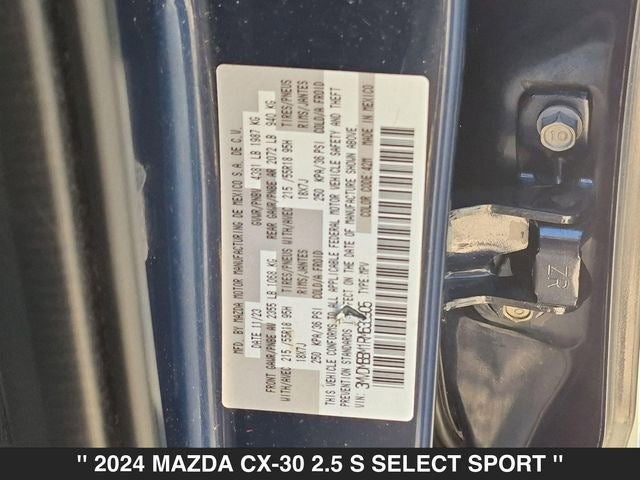 2024 Mazda CX-30 2.5 S Select Sport