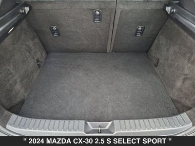2024 Mazda CX-30 2.5 S Select Sport