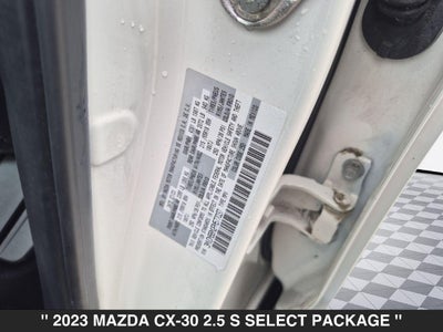 2023 Mazda CX-30 2.5 S Select Package