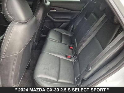 2024 Mazda CX-30 2.5 S Select Sport