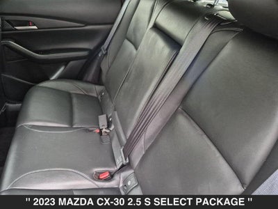 2023 Mazda CX-30 2.5 S Select Package