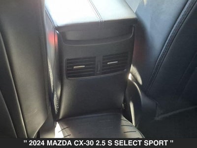 2024 Mazda CX-30 2.5 S Select Sport