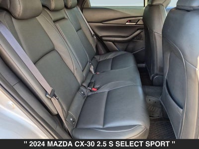 2024 Mazda CX-30 2.5 S Select Sport