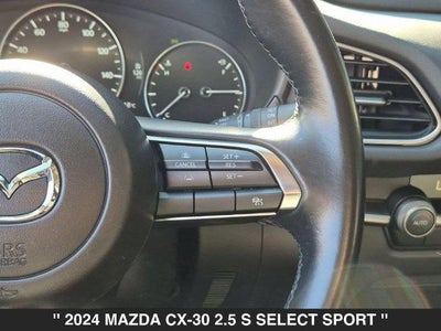 2024 Mazda CX-30 2.5 S Select Sport