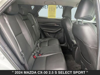 2024 Mazda CX-30 2.5 S Select Sport
