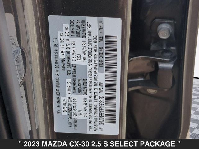2023 Mazda CX-30 2.5 S Select Package