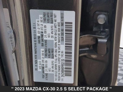 2023 Mazda CX-30 2.5 S Select Package
