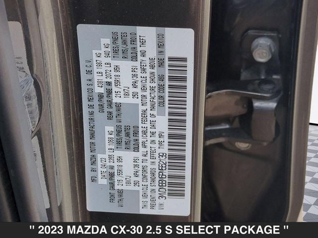 2023 Mazda CX-30 2.5 S Select Package