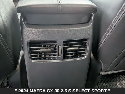 2024 Mazda CX-30 2.5 S Select Sport