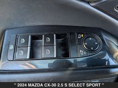 2024 Mazda MAZDA CX-30 2.5 S Select Sport