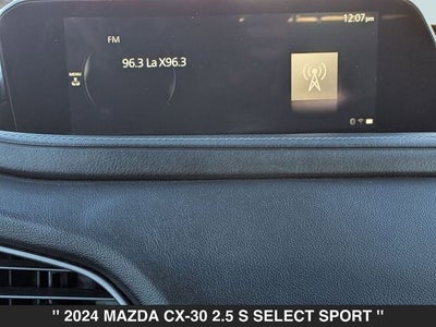 2024 Mazda MAZDA CX-30 2.5 S Select Sport