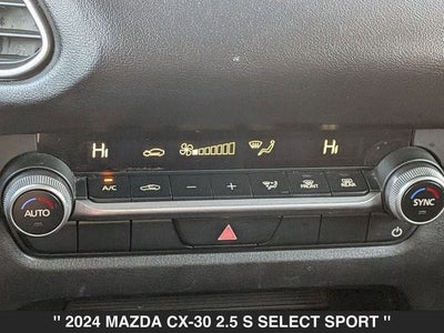 2024 Mazda MAZDA CX-30 2.5 S Select Sport