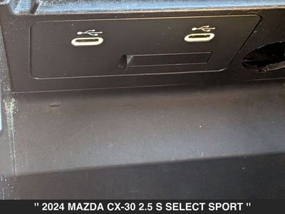 2024 Mazda MAZDA CX-30 2.5 S Select Sport