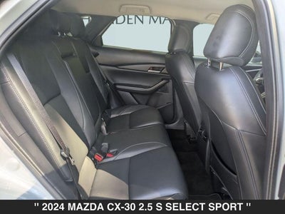 2024 Mazda CX-30 2.5 S Select Sport